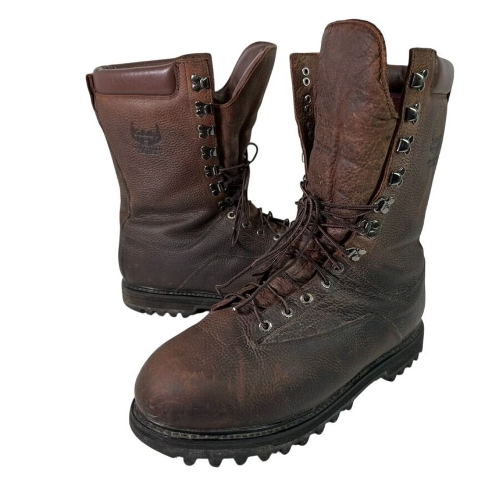 Cabelas OUTFITTER SERIES Boots Brown Leather GoreTex Mens Size 14 EE